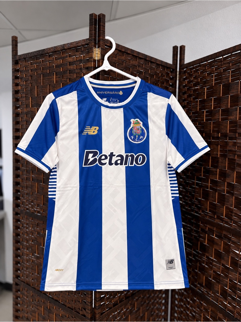 New Balance FC Porto Home Soccer Jersey - Blue & White